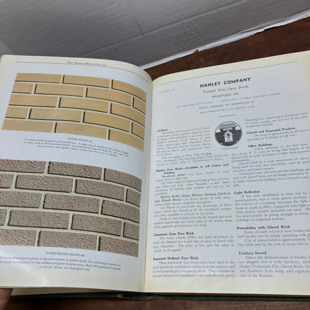 Sweet's Architectural Catalogues 1932 Volume A F.W. Dodge Corporation Vintage